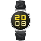 Smartwatch Huawei Watch GT 5 Jana-B19F, corp din inox și curea neagră din fluoroelastomer, Blister 55020DJX