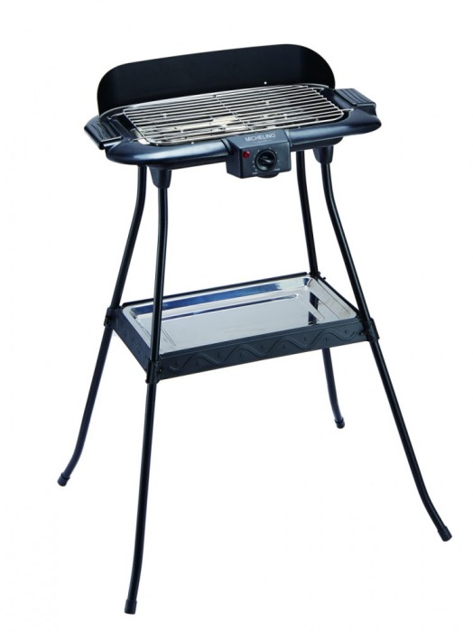 Gratar electric 2 in 1 MICHELINO 74372, 2200W, suprafata 38x22cm, termostat,