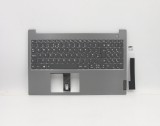 Carcasa superioara cu tastatura palmrest Laptop, Lenovo, ThinkBook 15-IML Type 20RW, 5CB0W45422, 4FLVATALV50 3D, Mineral Grey, layout UK