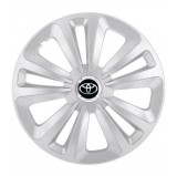 Cumpara ieftin Set 4 Capace Roti, potrivite jantelor de R16, pentru Toyota, model terra cromat, Autohelix MSA