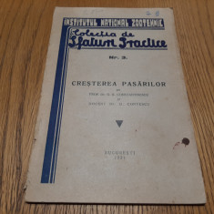 CRESTEREA PASARILOR - D. K. Constantinescu - Sfaturi Practice nr. 3, 1931, 67 p.