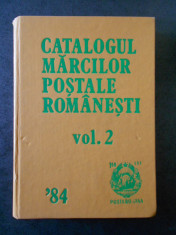 CATALOGUL MARCILOR POSTALE ROMANESTI volumul 2 1948-1984 foto