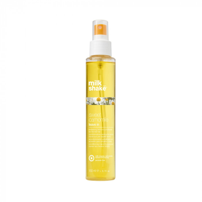 Balsam intensiv pentru par blond, Milk Shake, Sweet Camomile Leave In, 150ml