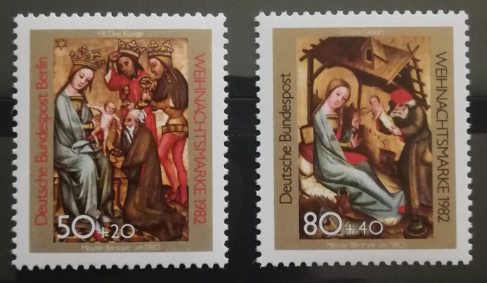 BC73, Germania 1982, serie picturi