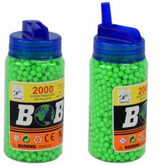 BILE DE PLASTIC COLORATE 6 MM 2000 DE BUCĂȚI PENTRU PISTOLE ȘI PUȘTI AIRSOFT PIESE DE SCHIMB