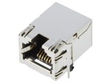 Soclu RJ45 Cat 5e Ecranat Aurit 8p8c