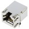 Soclu RJ45 Cat 5e Ecranat Aurit 8p8c