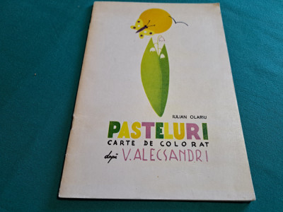 PASTELURI * IULIAN OLARIU / CARTE DE COLORAT / 1968 * foto