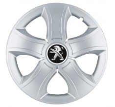 Set 4 Capace Roti Bis Gri R13, pentru Peugeot foto
