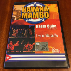 Havana Mambo - Hasta Cuba World Tour Live in Marseille (1 DVD original Ca nou!)