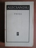 Vasile Alecsandri - Proză