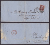 Great Britain 1875 Cover + Content London Bankruptcy Act DB.413