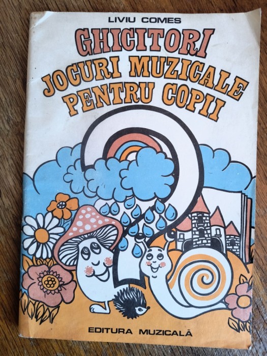 Ghicitori, jocuri muzicale pentru copii - Liviu Comes / R6P2F