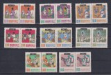 CHINA TRADITI 1971 MI. 839-846 MNH, Nestampilat