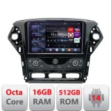 Navigatie Ford Mondeo 2011-2014 Android radio gps internet 8 core QLED 2K 16+512 360 Edotec CarStore Technology