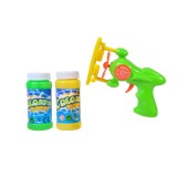 Jucarie pistol baloane de sapun, rezerva inclusa, Verde, ATU-083612, Plastic, Oem