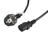 Cablu alimentare Lanberg CEE 7/7 la IEC C13 3m VDE negru