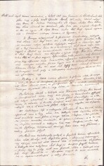 A3075N Contract cu sigiliile &icirc;n ceară roșie ale asesorilor comitatensi, 1836, comitatul Solnocul Interior, Transilvania, limba maghiară