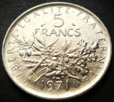 Cumpara ieftin Moneda 5 FRANCI (Francs) - FRANTA, anul 1971 *cod 4358, Europa