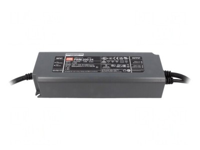 Alimentator LED 200W 24V DC IP67 foto