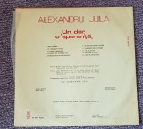 Alexandru Jula, Un dor o speranta, disc vinil, Pop, Electrecord