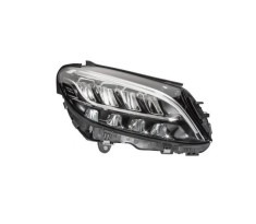 Far MERCEDES Clasa C (W205), 06.2018-, HELLA, fata, partea dreapta, fara inscriptia &amp;amp;#39;Mercedes Benz&amp;amp;#39;; LED; electric; fara modul LED; fara unit foto