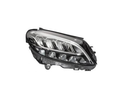 Far MERCEDES Clasa C (W205), 06.2018-, HELLA, fata, partea dreapta, fara inscriptia &amp;amp;#39;Mercedes Benz&amp;amp;#39;; LED; electric; fara modul LED; fara unit foto