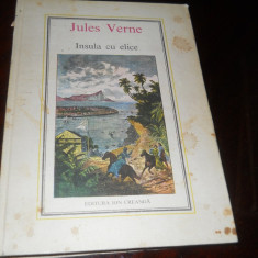 INSULA CU ELICE - JULES VERNE -1978, Ed Ion Creanga Traducere Ion Hobana