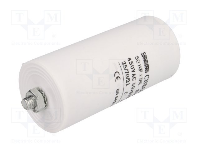 C mot 50uF/450Vac 4Papuci cu surub SR