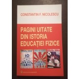 Constantin F. Nicolescu - Pagini uitate din istoria educației fizice
