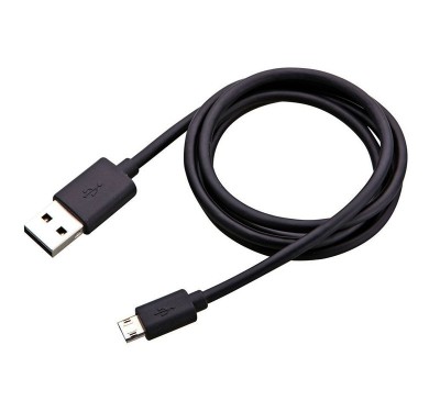 Cablu micro USB 2A, 1m, negru foto