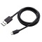 Cablu micro USB 2A, 1m, negru