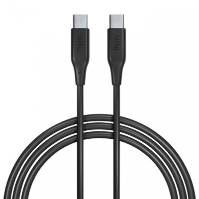 Cablu Date si Incarcare USB-C - USB-C Allity. AUC-02, 100W, 2m, Negru foto