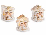 Cumpara ieftin Figurine religioase polirasina multicolora cu led 3xcm 5 x 4,5 x 6 H