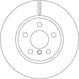 TRW DF6757 Disc frana
