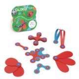 Clixo&reg; joc magnetic de construit - Itsy Flamingo &amp; Turcoaz (18 piese) PlayLearn Toys