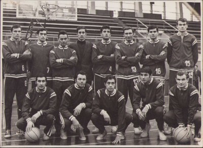 HST P2/24 Poza echipă baschet Rom&amp;acirc;nia comunistă foto