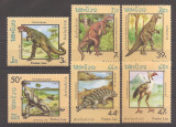 Laos 1988 - Expoziția de filatelie &bdquo;Juvalux &#039;88&rdquo;-Luxemburg - Animale preistorice, Nestampilat