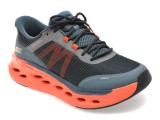 Pantofi sport SKECHERS bleumarin, MAX CUSHIONING GLIDE-STEP, din material textil