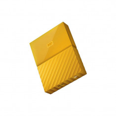 Hard disk extern WD My Passport 7mm 2TB 2.5 inch USB 3.1 Yellow foto