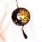 ornament pe lemn soarele si luna 40950