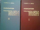 D. Savu - Indicator kilometric rutier al Republicii Socialiste Romania, 2 vol. (Editia: 1974)