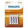 Baterie R3 tip AAA longlife 4 buc Philips