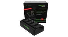 PATONA Premium &Icirc;ncărcător 4-in-1 LP-E6 pentru Canon EOS 5D, 60D, 60Da, 6D, 7D, EOS 70D, EOS-70D, EOS R Mark II, Mark III