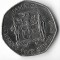 Moneda 25 cents 1992 - Jamaica, Marcus Carvey