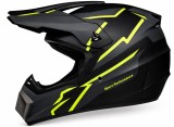 Cumpara ieftin Casca Moto Cross Full Face Adrenaline MX Flytec Neon Galben pentru ATV, Enduro, MTB