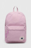 Converse rucsac culoarea violet, mare, neted