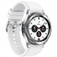 Ceas smartwatch Samsung Galaxy Watch4, 42mm, LTE, Classic, SILVER foto