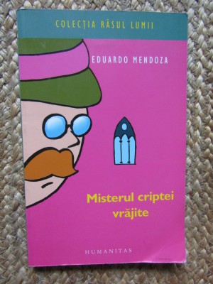 MISTERUL CRIPTEI VRAJITE - EDUARDO MENDOZA foto