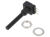 Potenţiometru axial 20k&Omega; 200mW THT 6mm plastic mono cărbune
